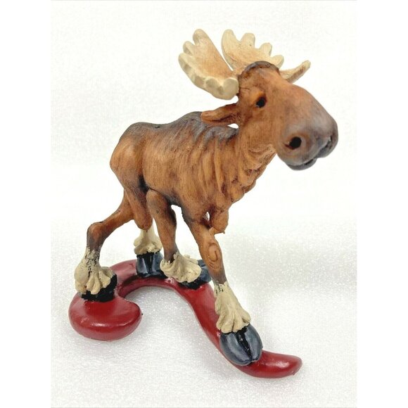 Big Sky Carvers Phyllis Driscoll Romeo Juliet Moose Resin Cake Topper Figurines - Picture 7 of 12